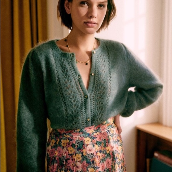 Nwt Sezane Cargo Green Egide Jumper 